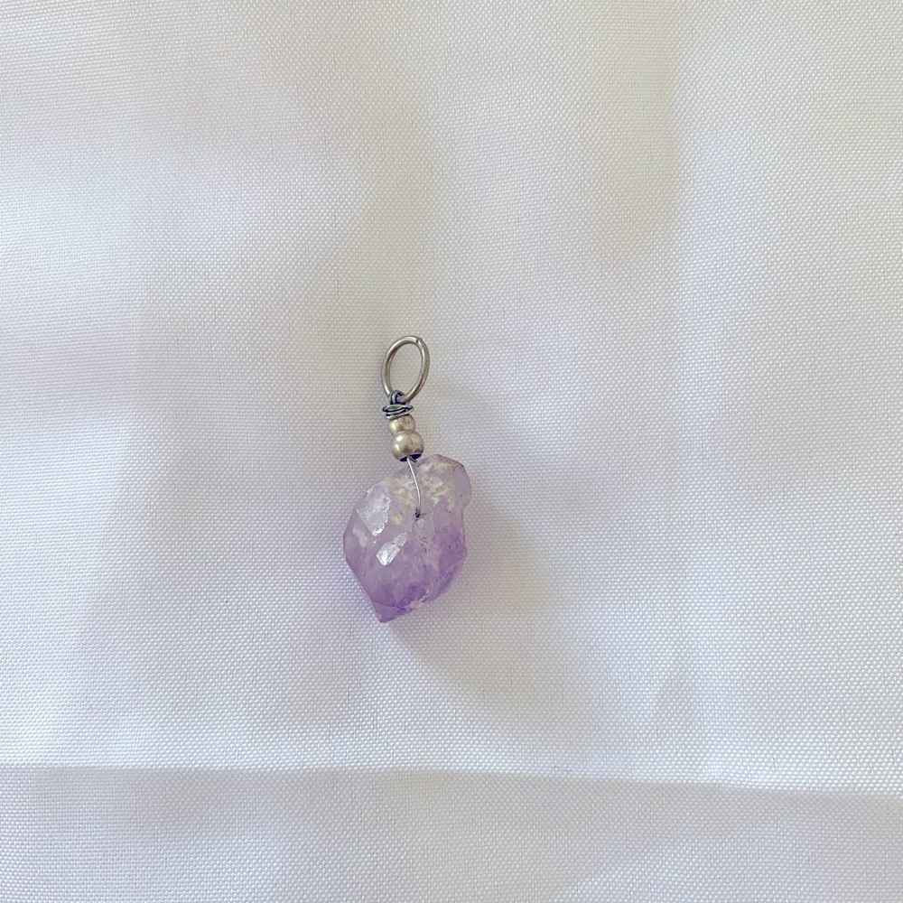Purple Crystal Pendant